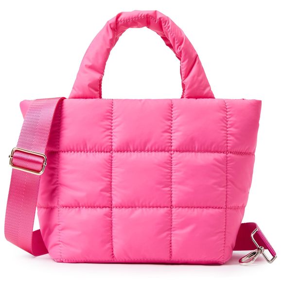 Kalidi Quilted Tote Bag Small Puffer Crossbody Bag Lhtweht :) - Picture 1 of 6